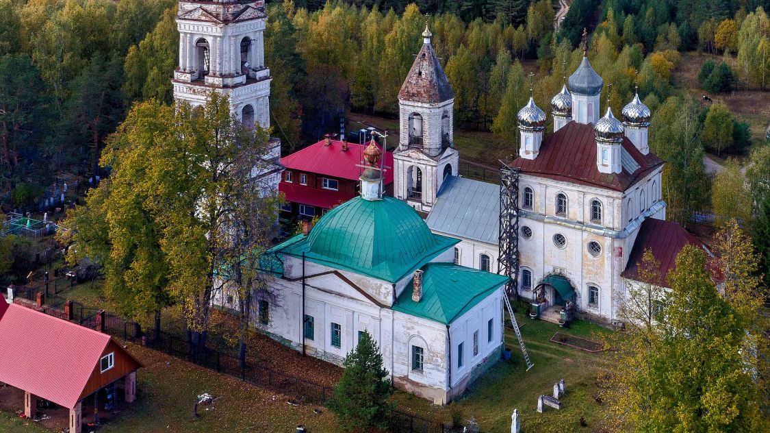 Храмовый комплекс. Церкви Димитрия Солунского и Митрофана Воронежского.